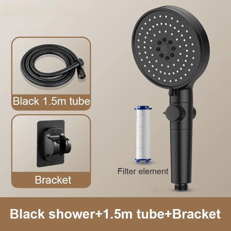 Bluejw Shower Filter Head - High Pressure Shower Head Water Filtration System - Showerhead Filters for Hard Water & Chlorine Removal - Image 1